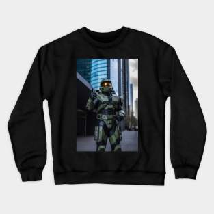 Master Chief Thumbs Up Crewneck Sweatshirt